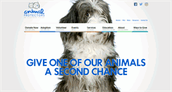 Desktop Screenshot of animalprotectors.net